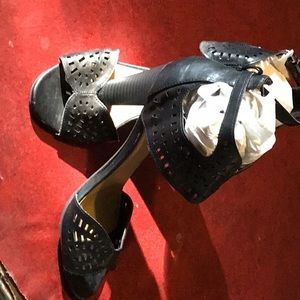 Black Spring or Summer Shoe